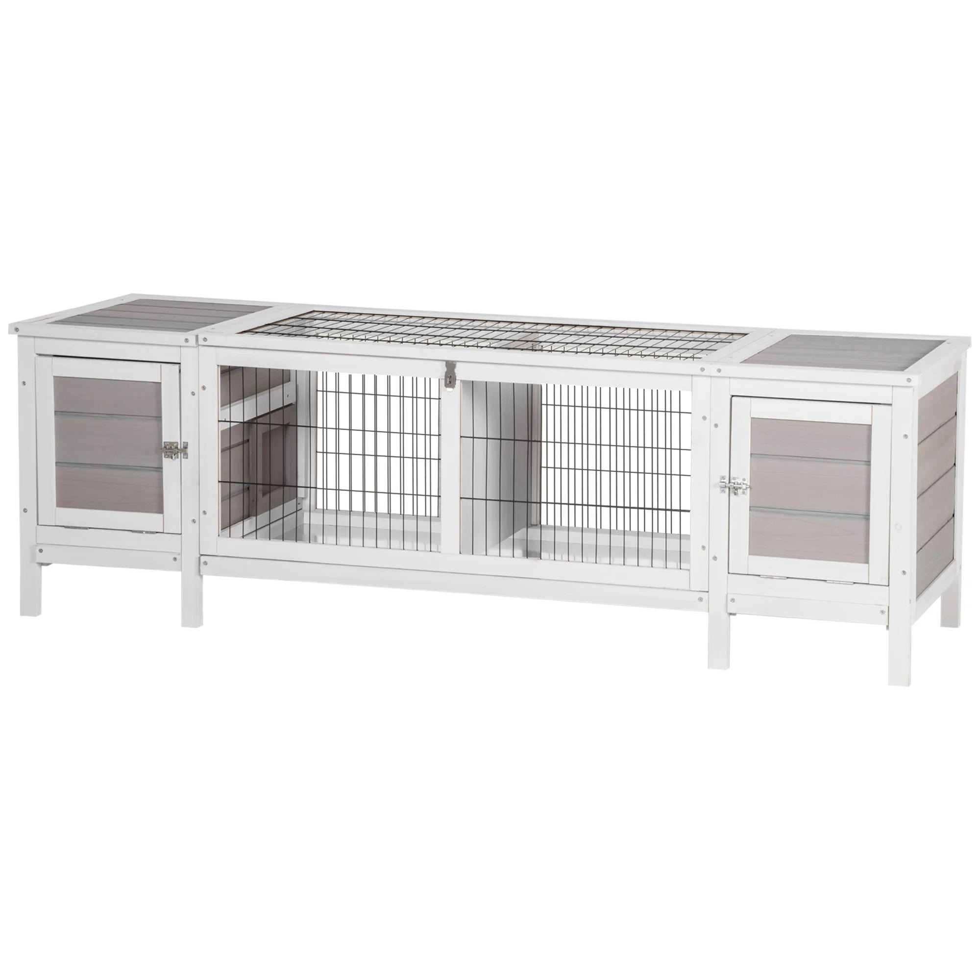 CozyBunny Modern Wooden Rabbit Hutch