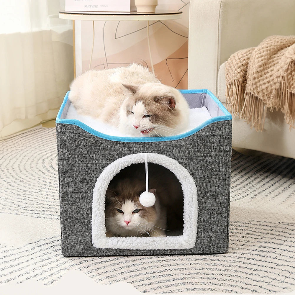 DualLounge Cat Cube Bed