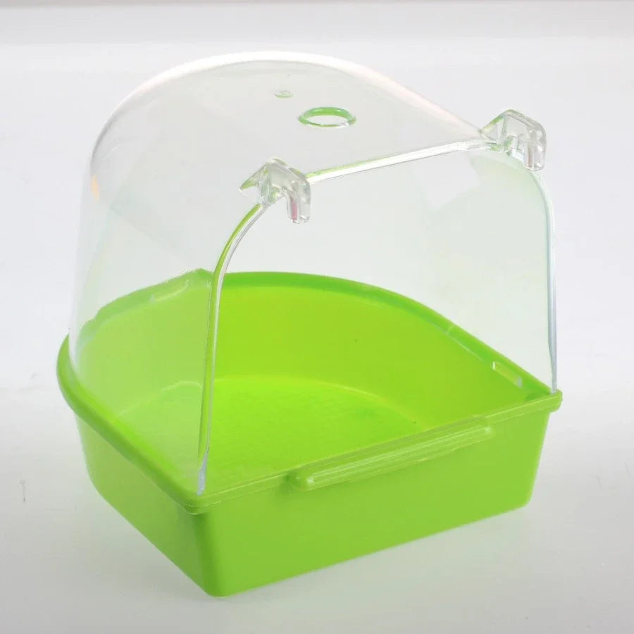 FeatherSpa – Enclosed Bird Bath Haven