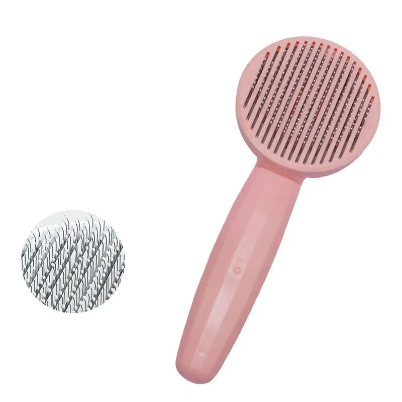 PurrEase Self-Cleaning Cat Brush
