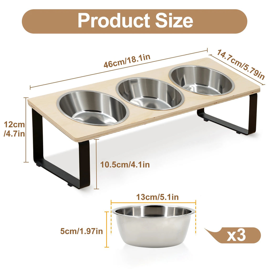 MultiPaws Elevated Feeding Station