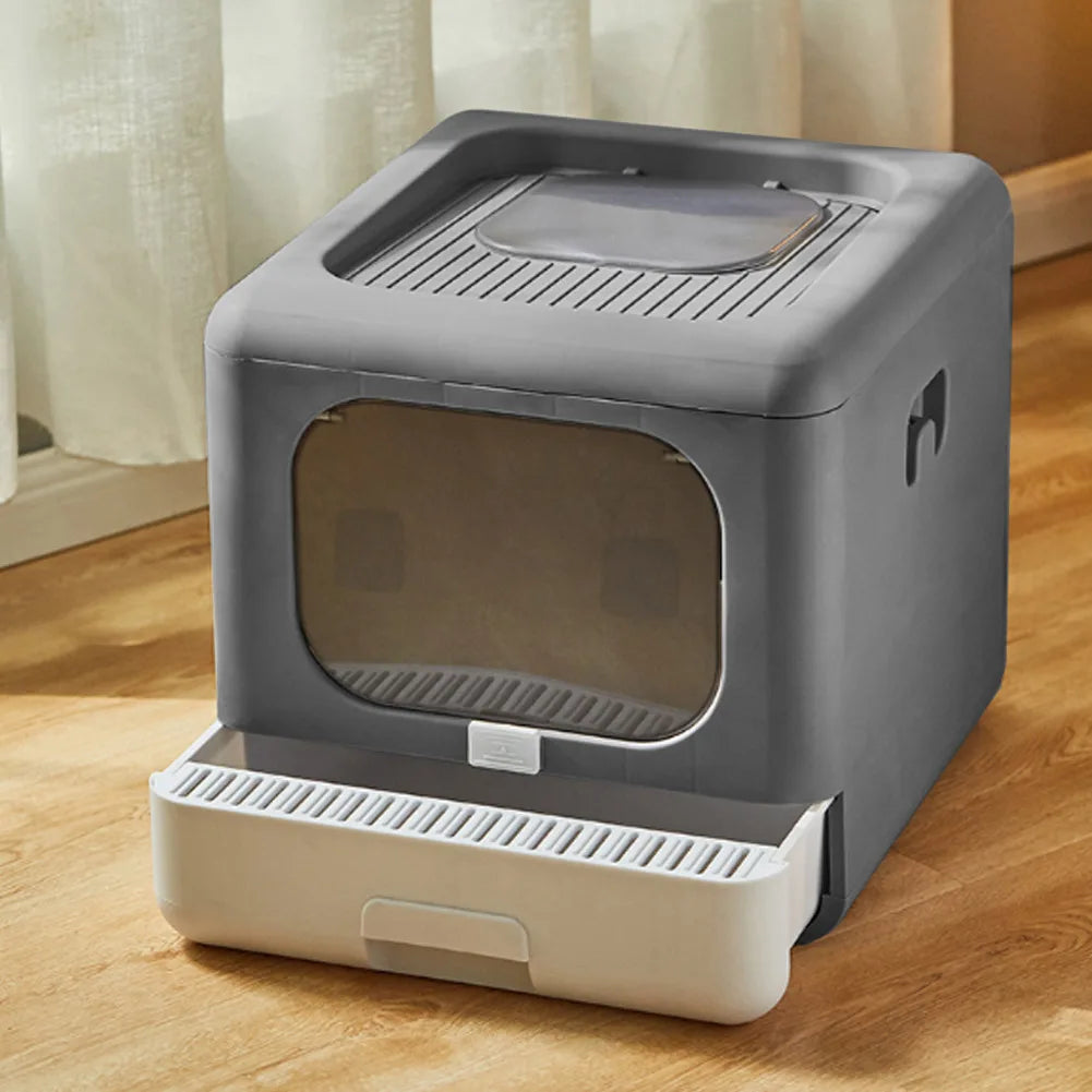 PurrCube Modern Enclosed Litter Box