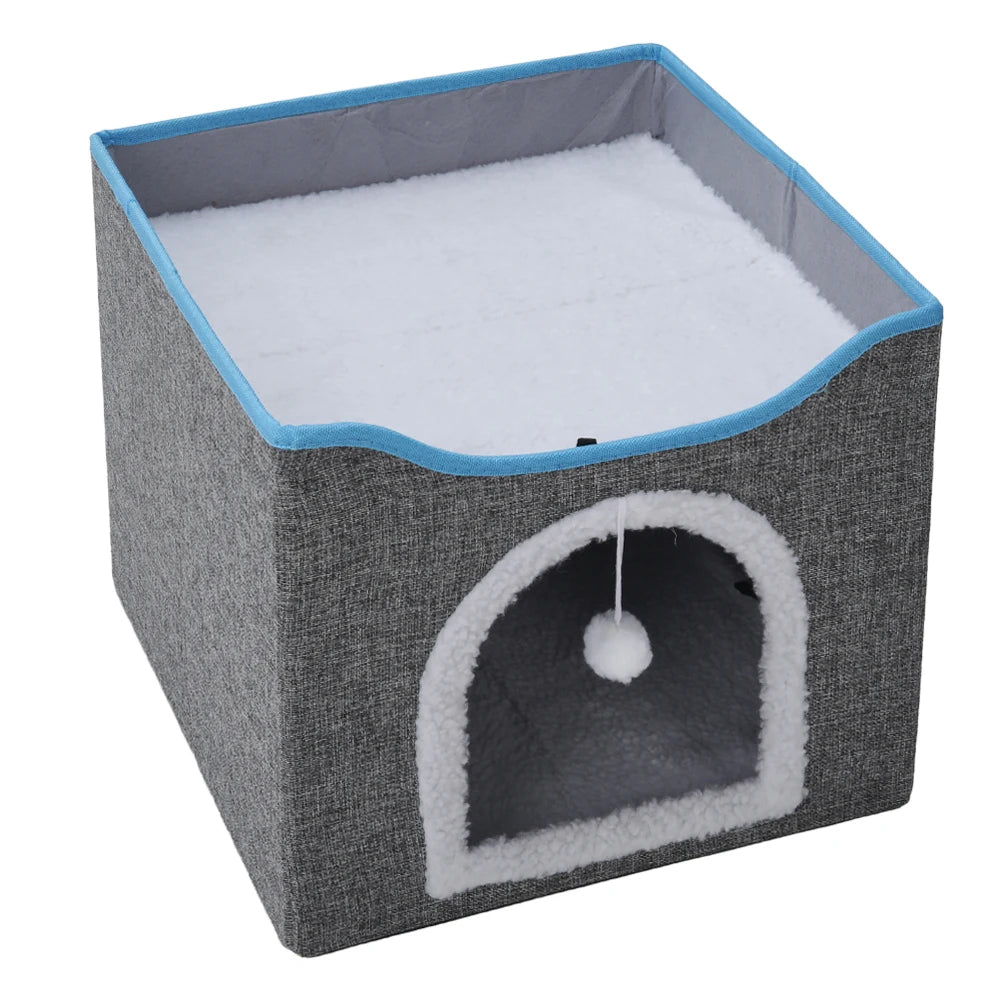 DualLounge Cat Cube Bed