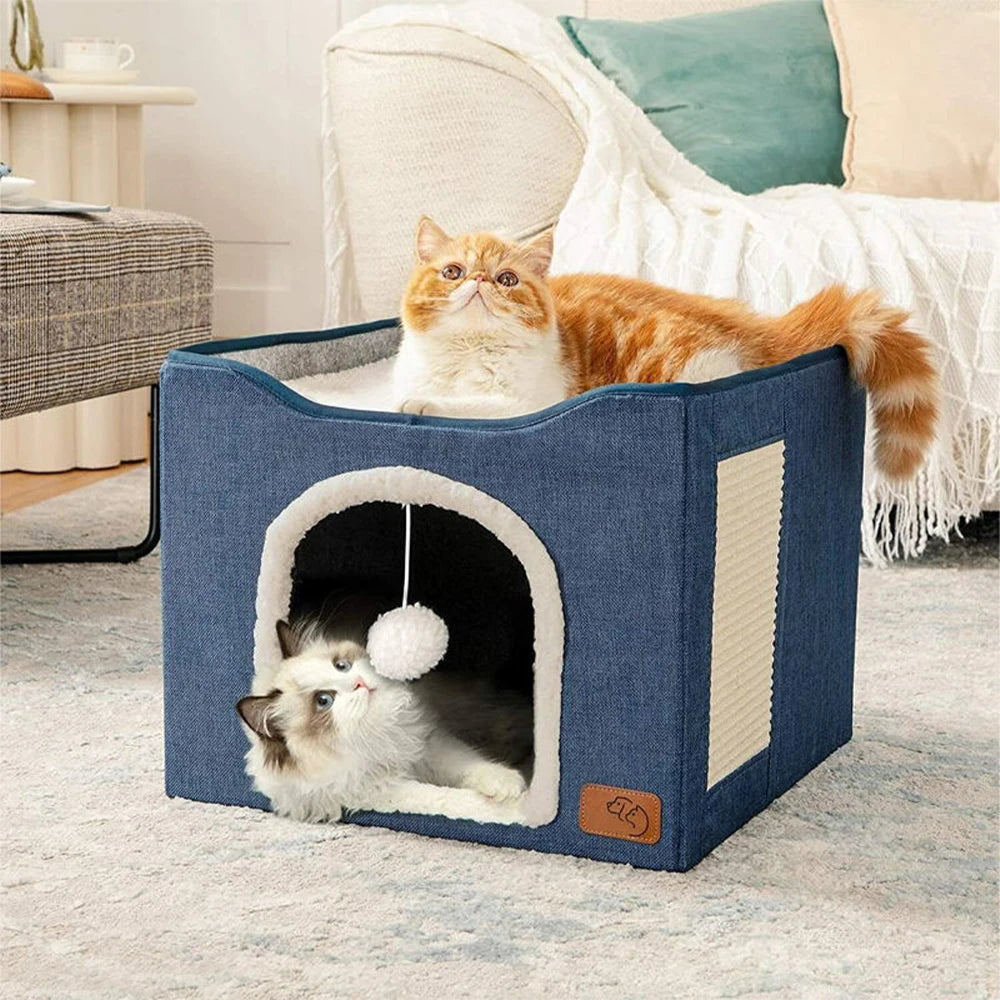 DualLounge Cat Cube Bed