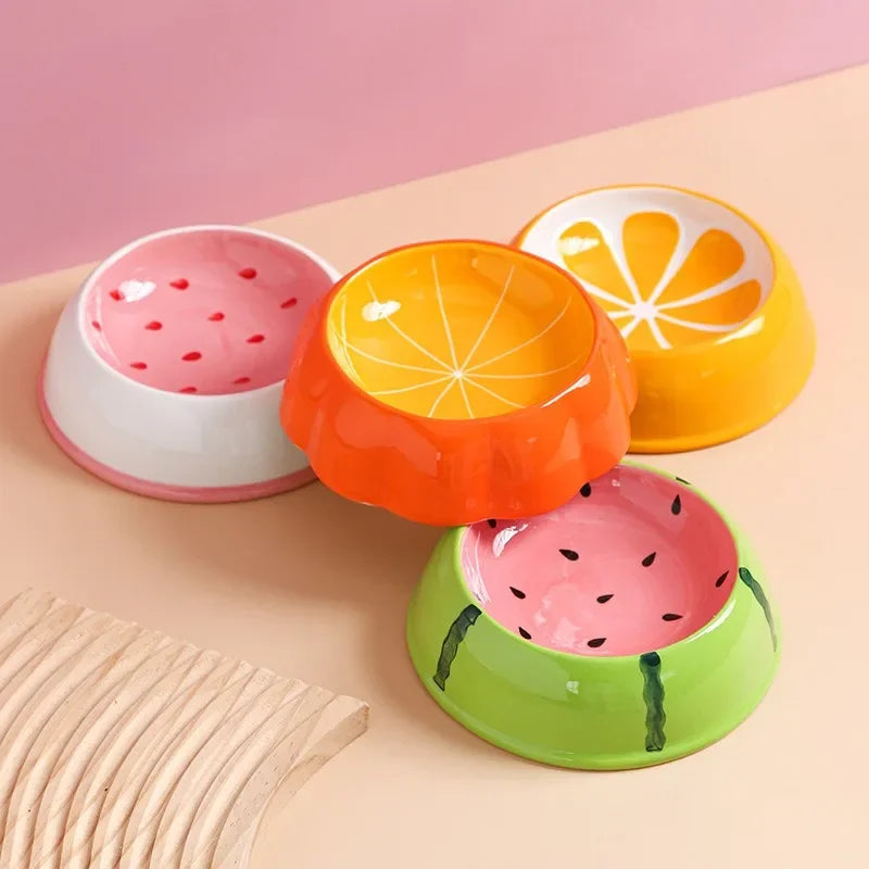FruityBowl Ceramic Pet Dish