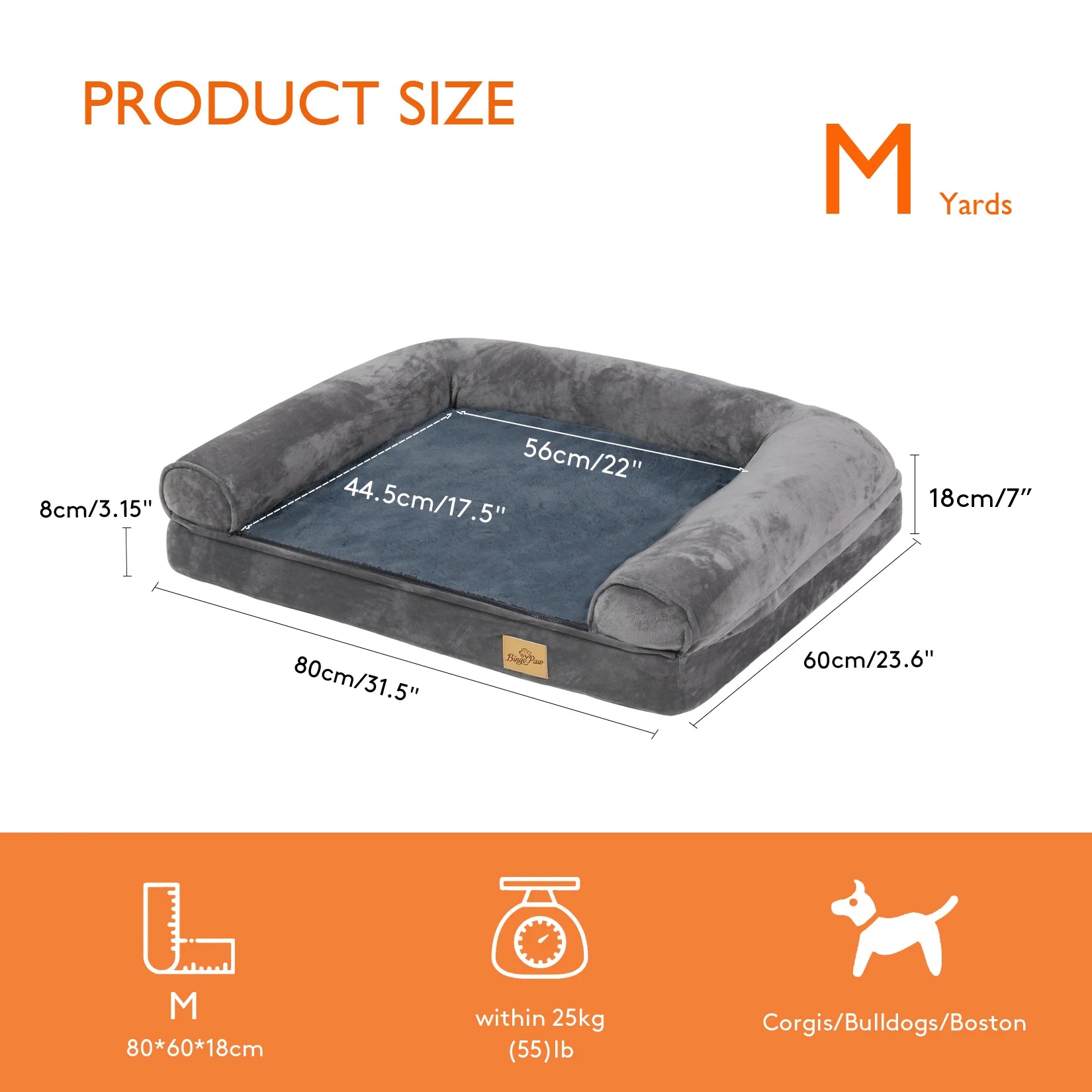CloudNest Orthopaedic Dog Bed