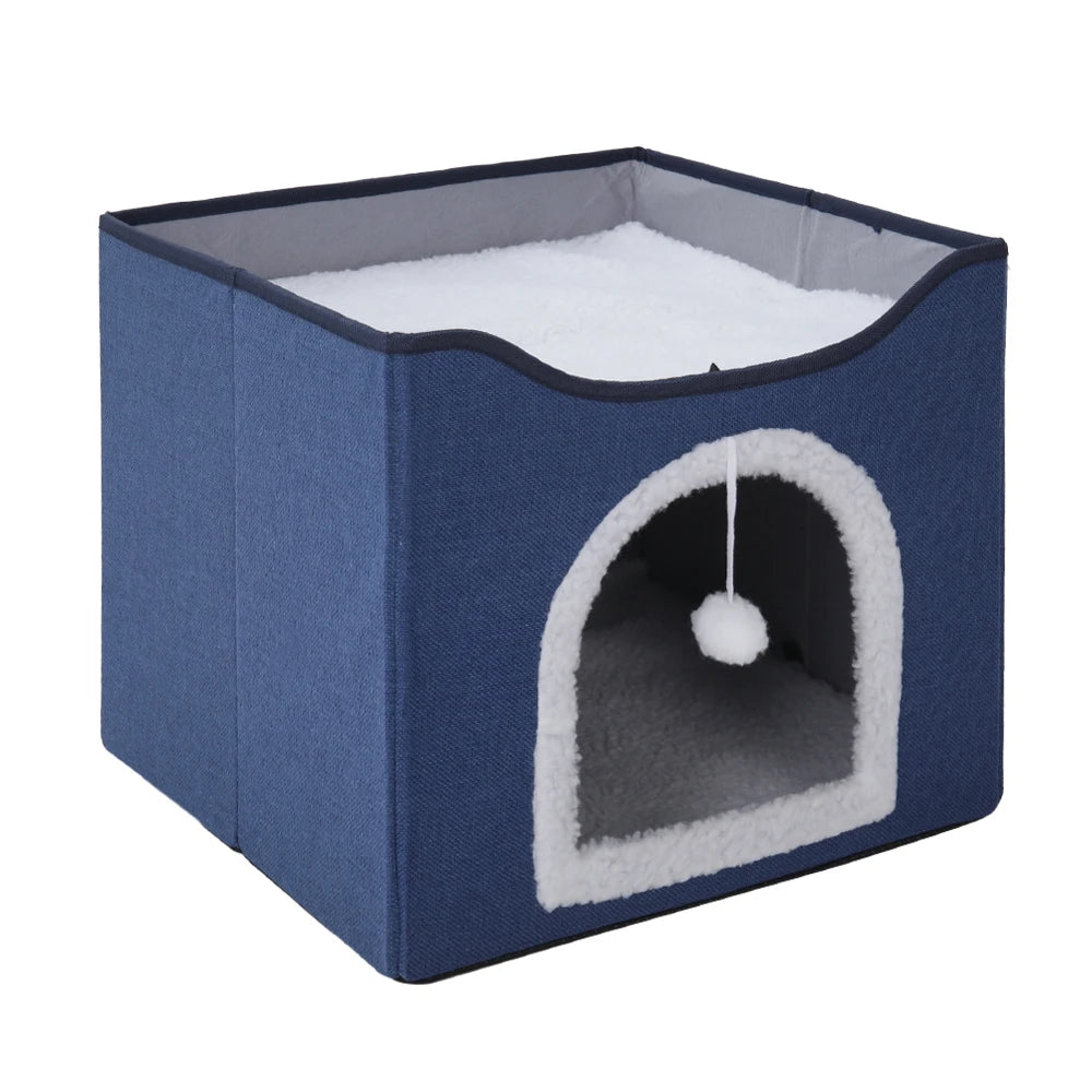 DualLounge Cat Cube Bed