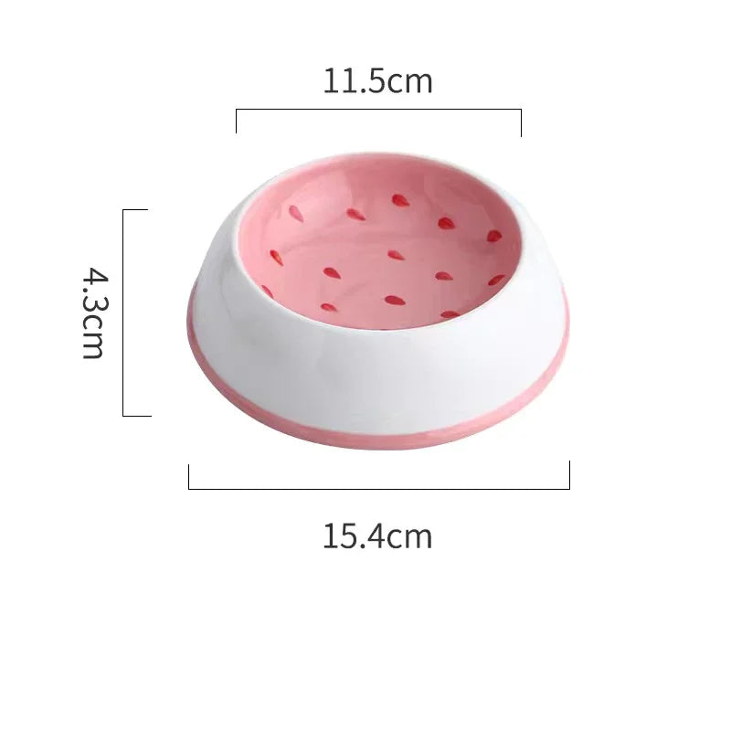 FruityBowl Ceramic Pet Dish