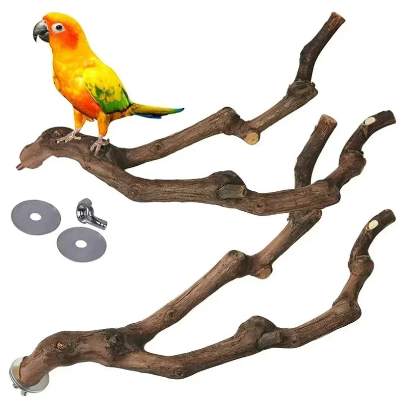 NaturePerch – Realistic Wooden Branch Stand