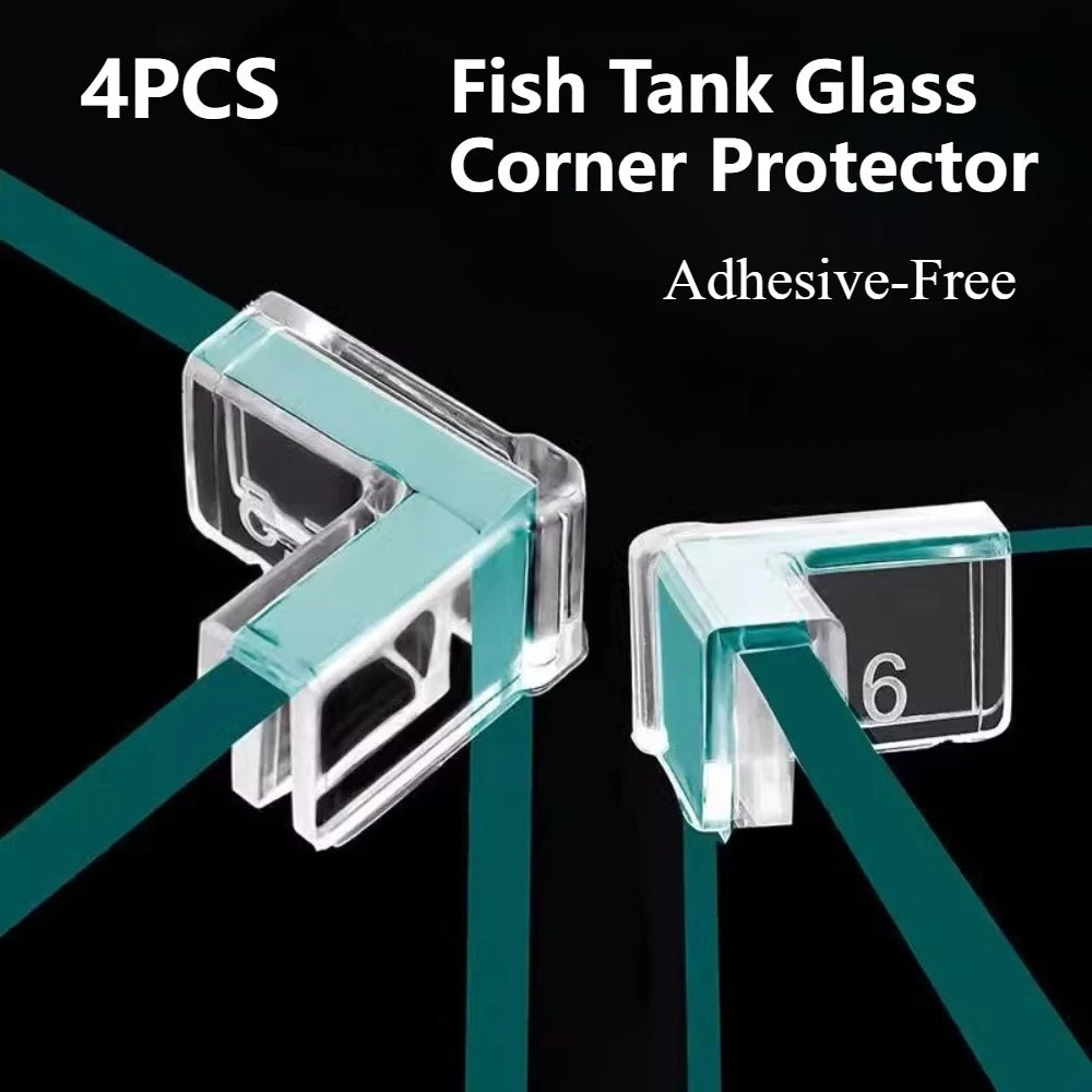 AquaGrip – Transparent Corner Support for Aquariums