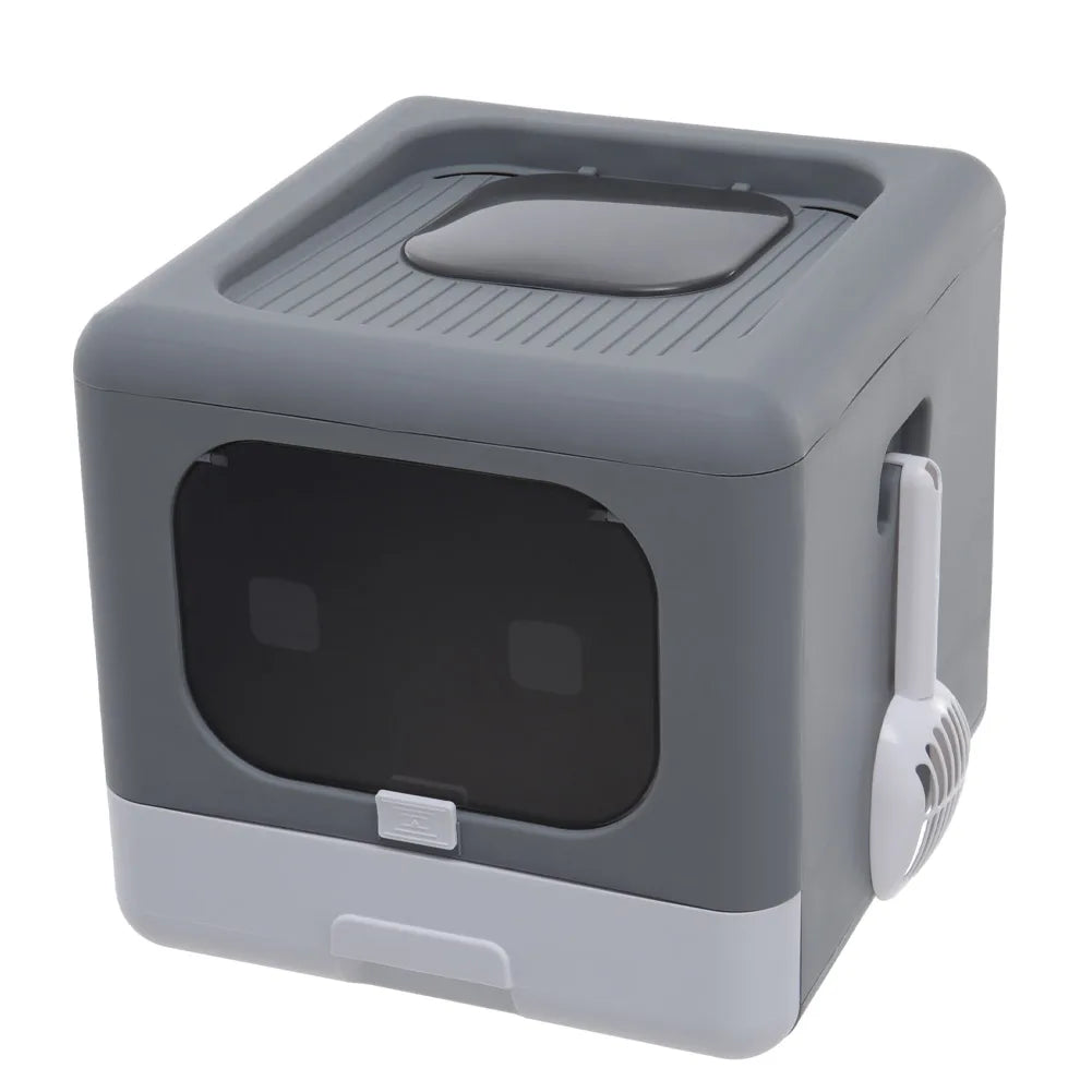 PurrCube Modern Enclosed Litter Box