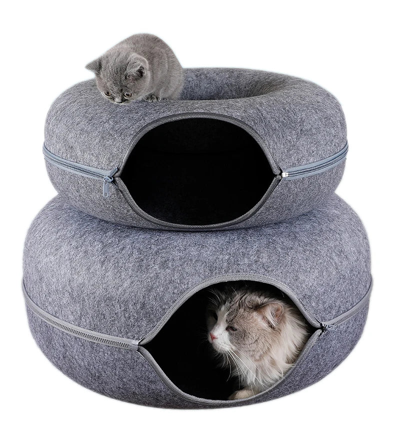CozyCave Felt Cat Bed