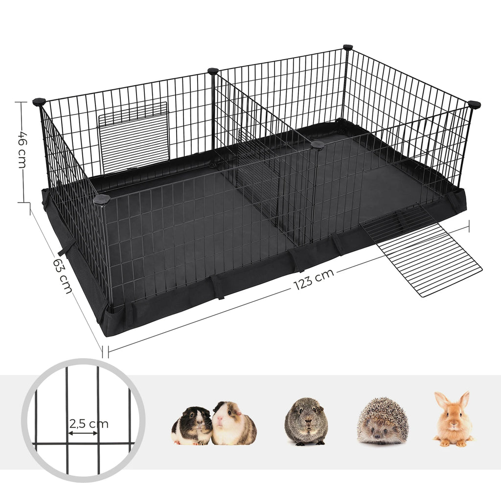 BunnyPark – Indoor & Outdoor Rabbit Playpen with Floor Mat