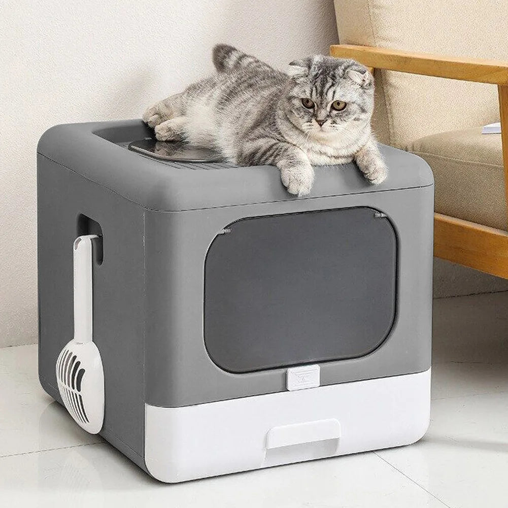 PurrCube Modern Enclosed Litter Box