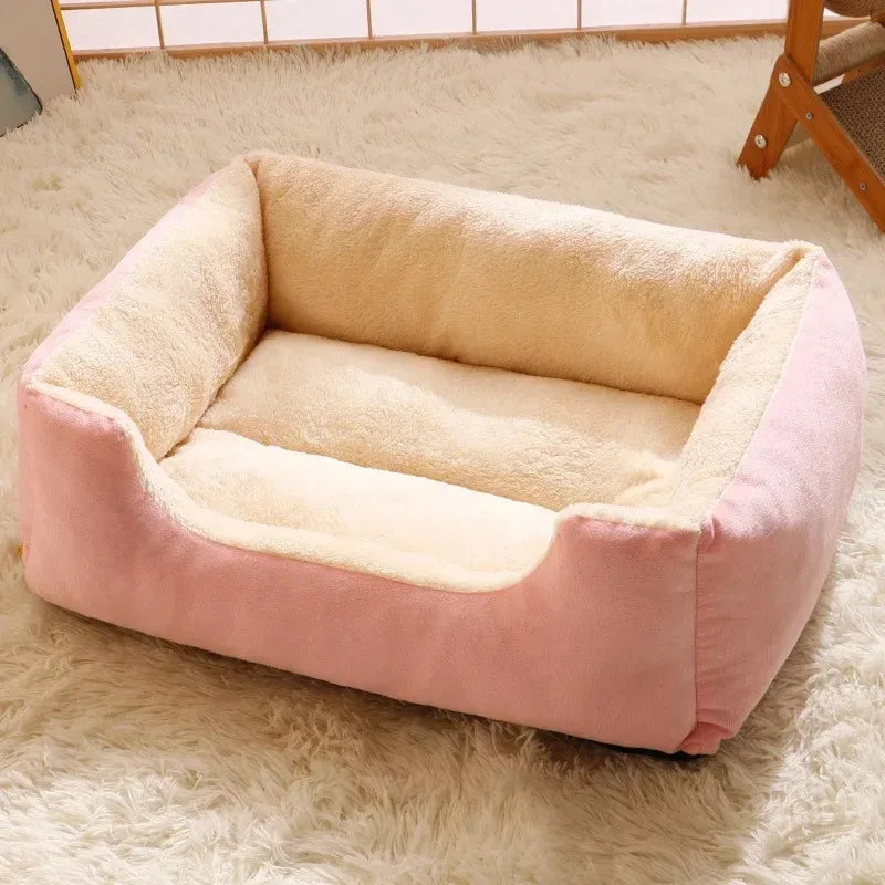 CloudHaven Plush Cat Bed