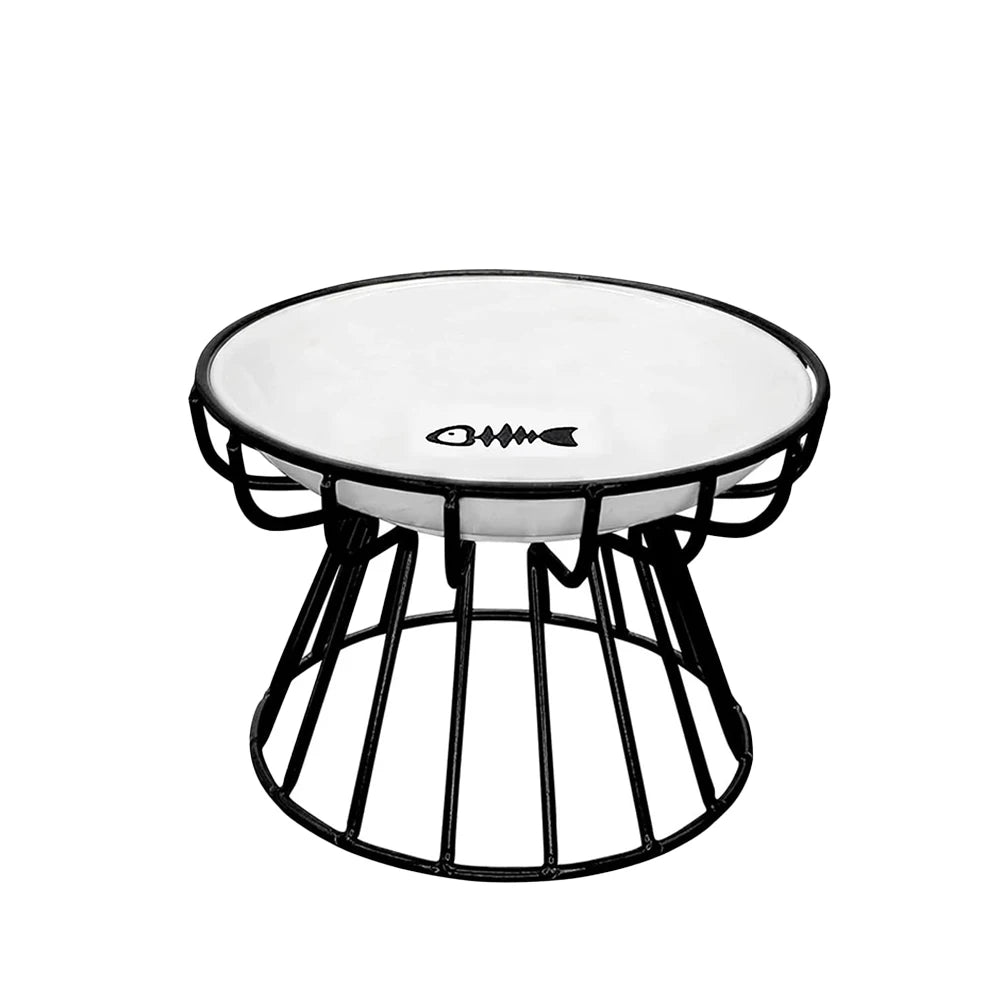 WhiskerLift Elevated Cat Feeding Set