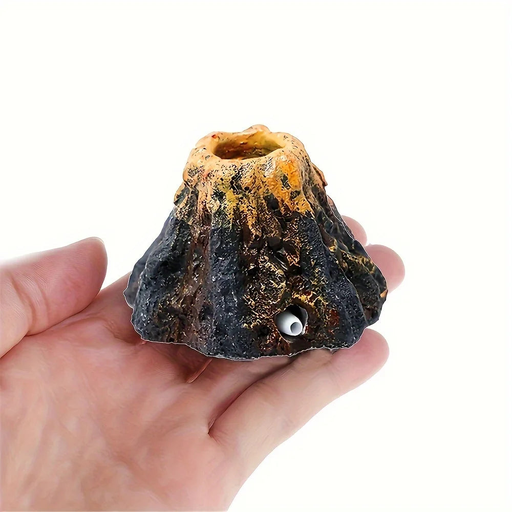 AquaVolcano – Bubble Volcano Ornament for Aquariums