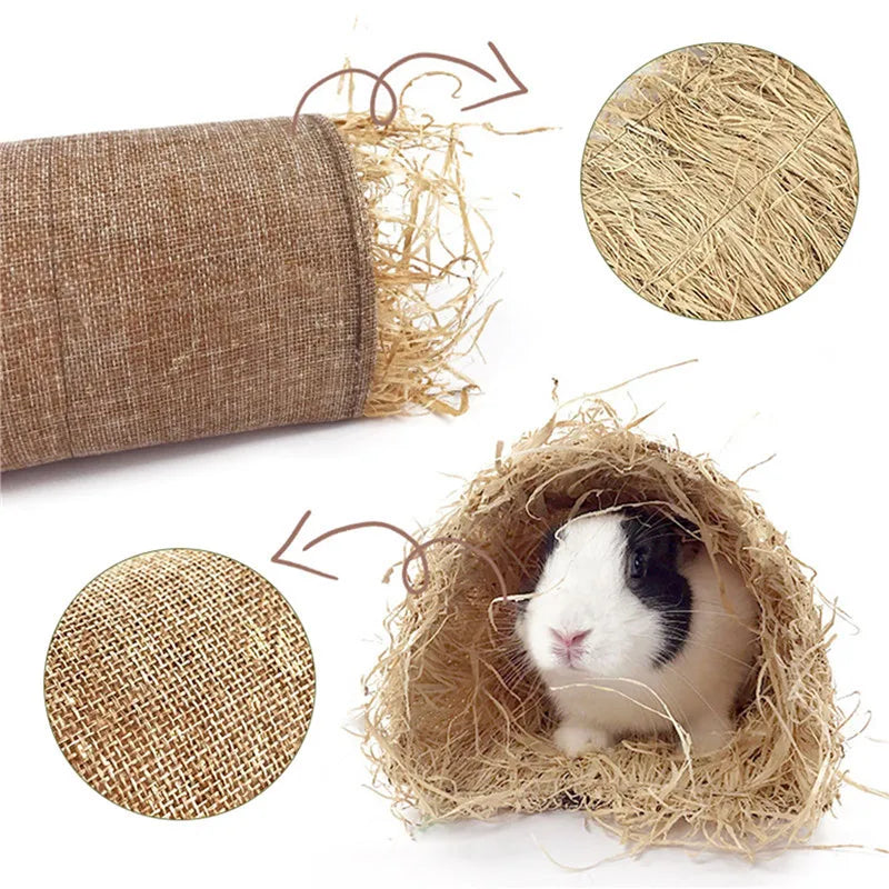 NatureTunnel – Natural Hay Hideout for Small Pets