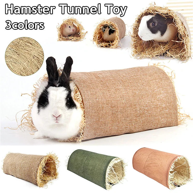 NatureTunnel – Natural Hay Hideout for Small Pets