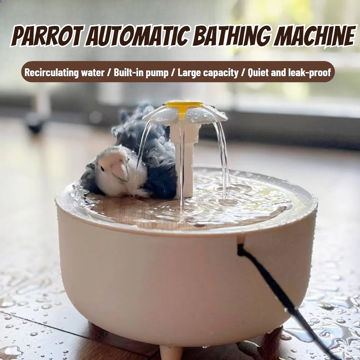 AquaTweet – Automatic Bird Bath Fountain