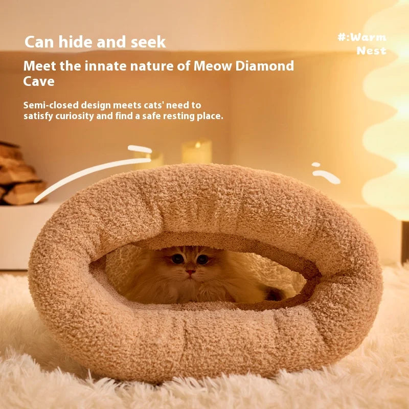 SnuggleShell Warm Cat Bed