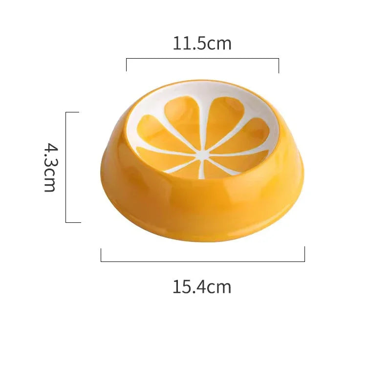 FruityBowl Ceramic Pet Dish