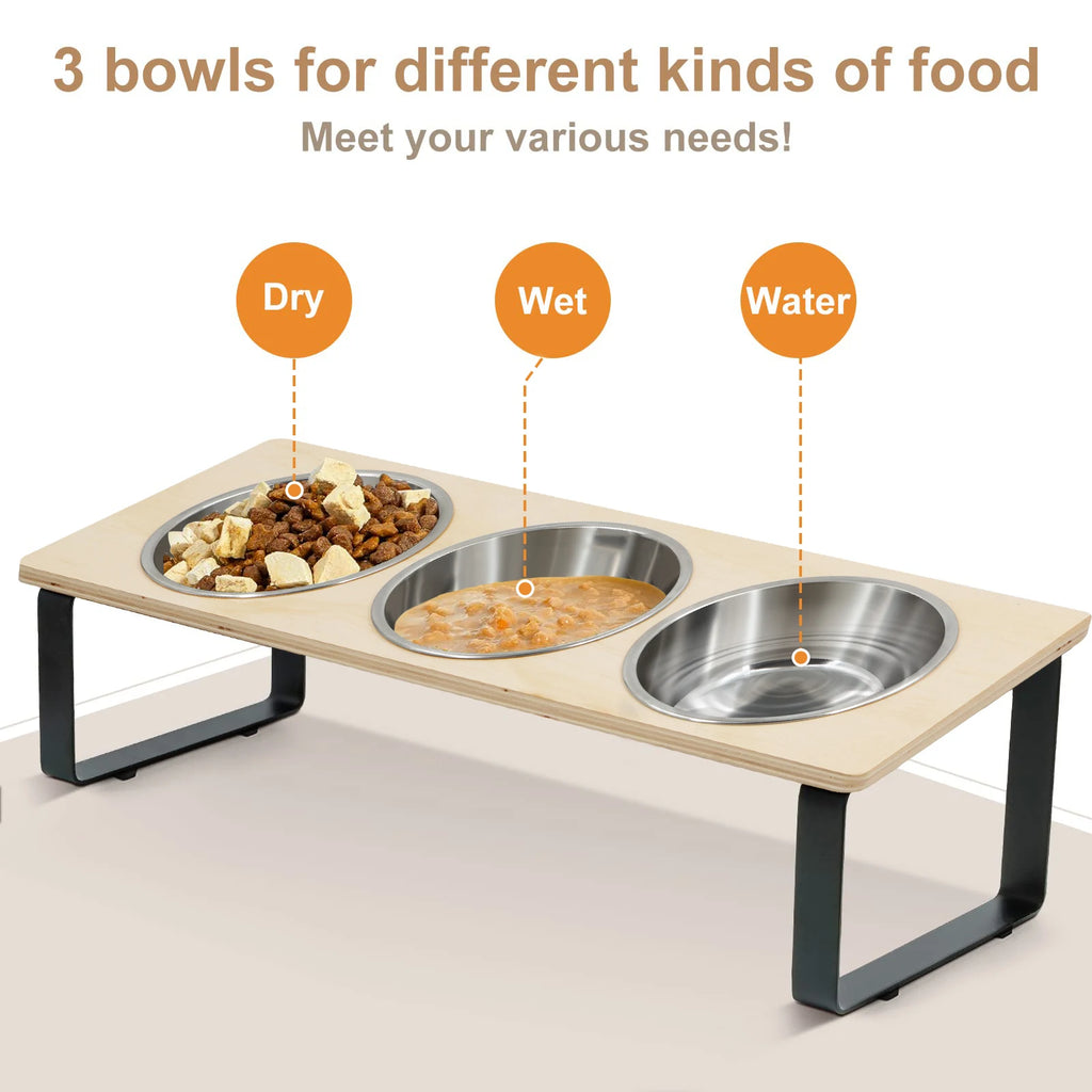 MultiPaws Elevated Feeding Station