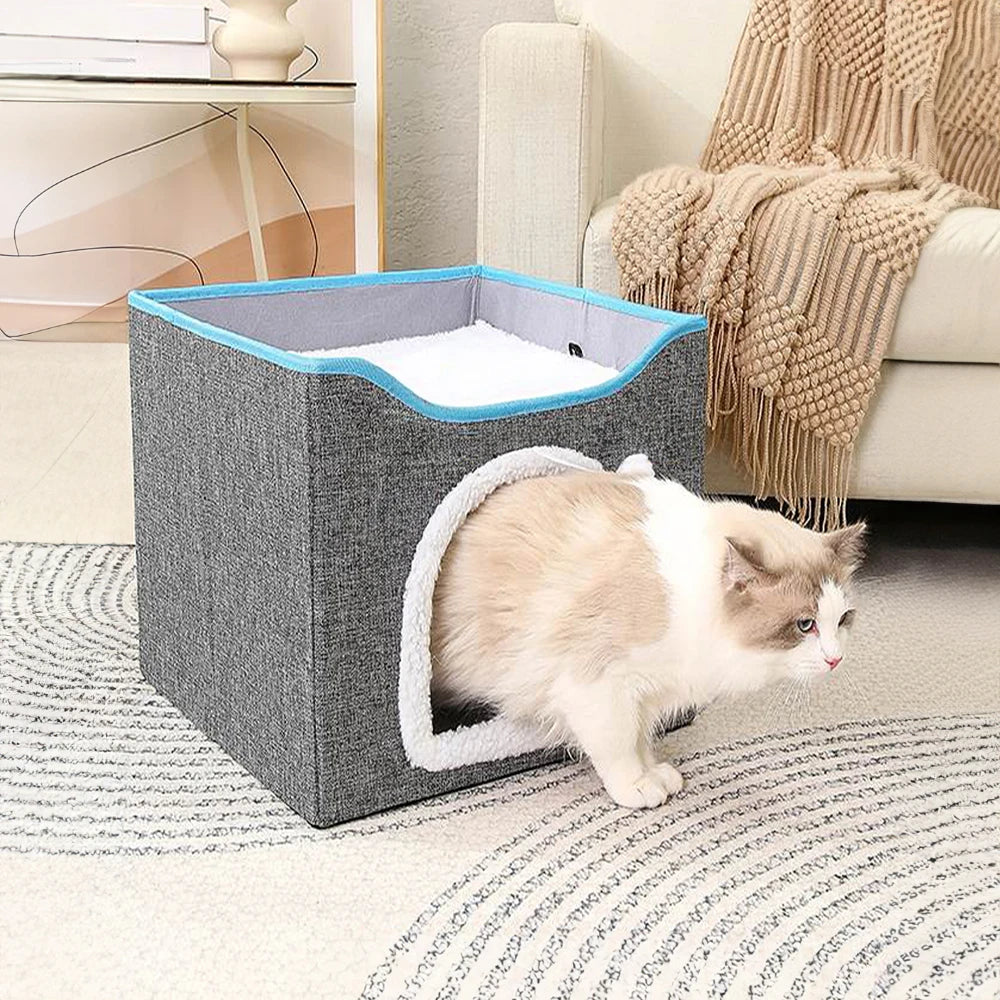 DualLounge Cat Cube Bed