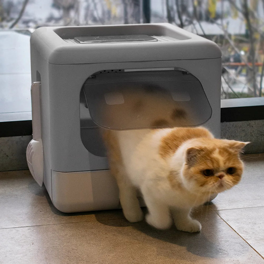 PurrCube Modern Enclosed Litter Box