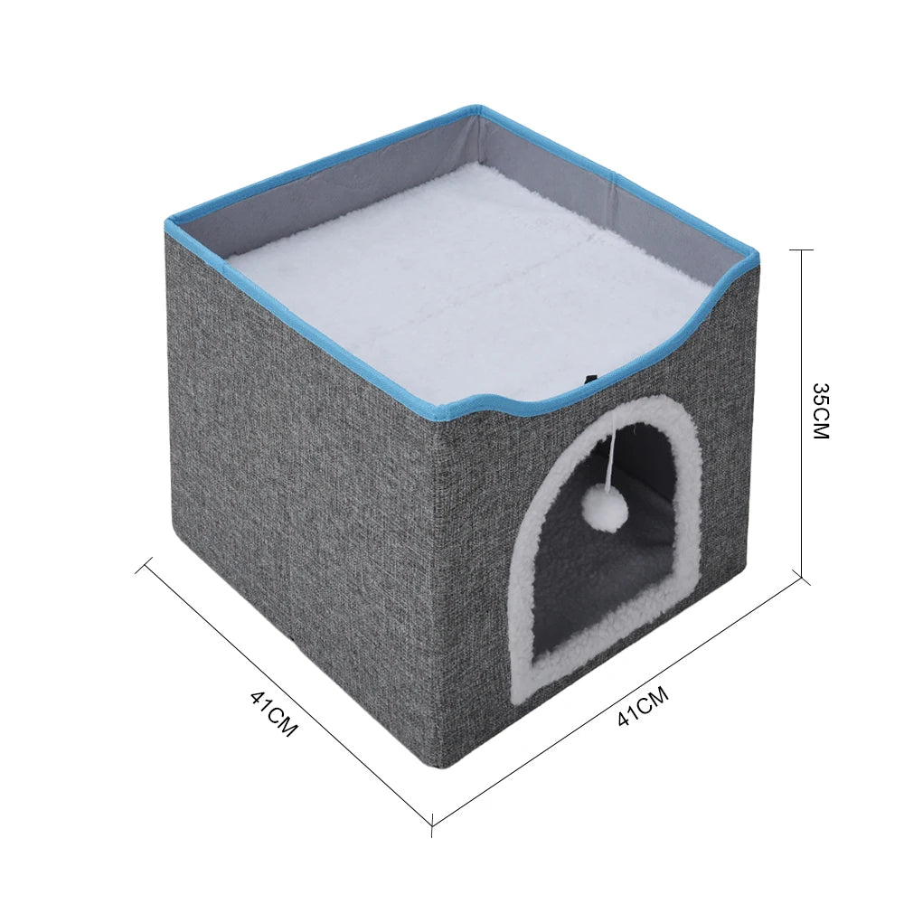 DualLounge Cat Cube Bed