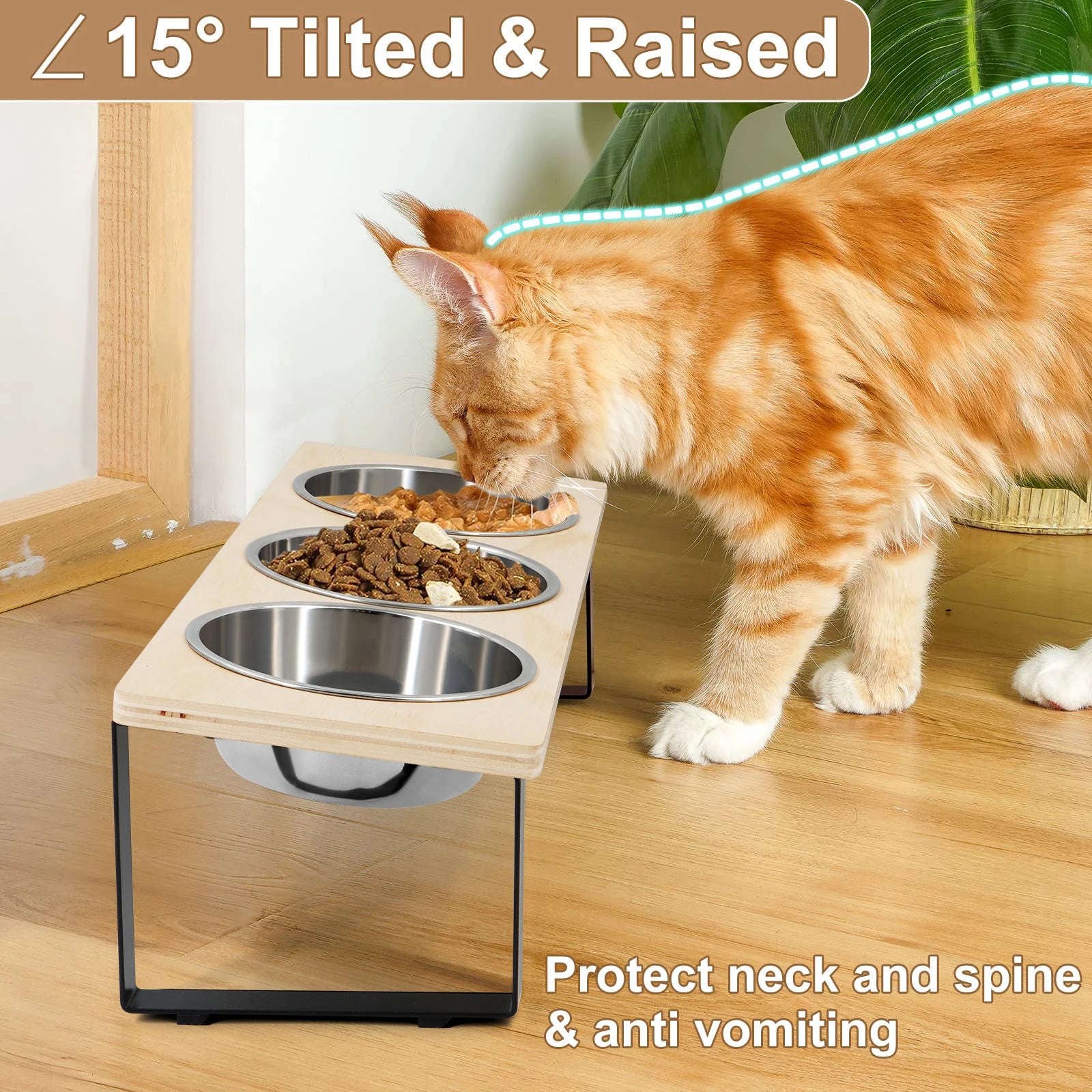 MultiPaws Elevated Feeding Station