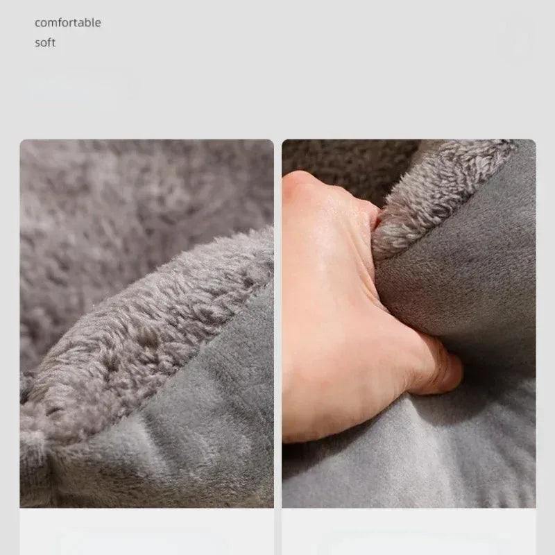 CloudHaven Plush Cat Bed