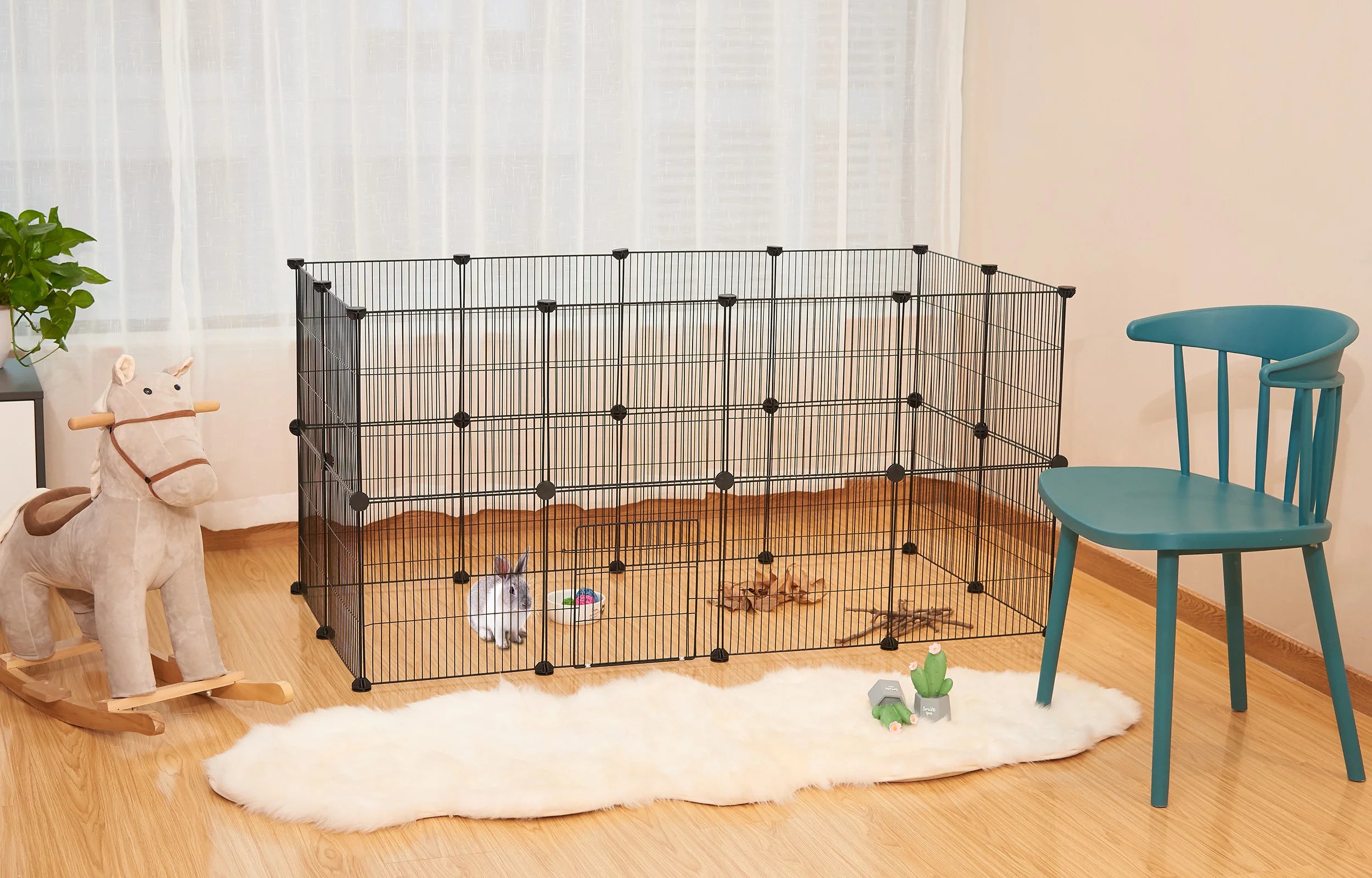 PetHaven Modular Small Animal Playpen